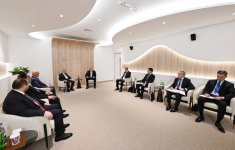 Prezident İlham Əliyev İraq Prezidenti ilə görüşüb (FOTO/VİDEO) (YENİLƏNİB)