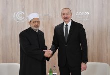 Prezident İlham Əliyev Əl-Əzhəri Şərifin şeyxi ilə görüşüb (FOTO/VİDEO) (YENİLƏNİB)