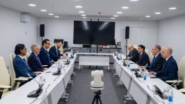 Muxtar Babayev Toni Bler ilə iqlim dəyişikliyi ilə mübarizəni müzakirə ediblər (FOTO)