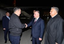 Qırğız Respublikasının Prezidenti COP29-da iştirak etmək üçün Azərbaycana gəlib (FOTO)