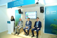 "Eco Hub” Ekoloji Təşəbbüslərə Dəstək İctimai Birliyi COP29-da yan tədbir təşkil edib (FOTO)