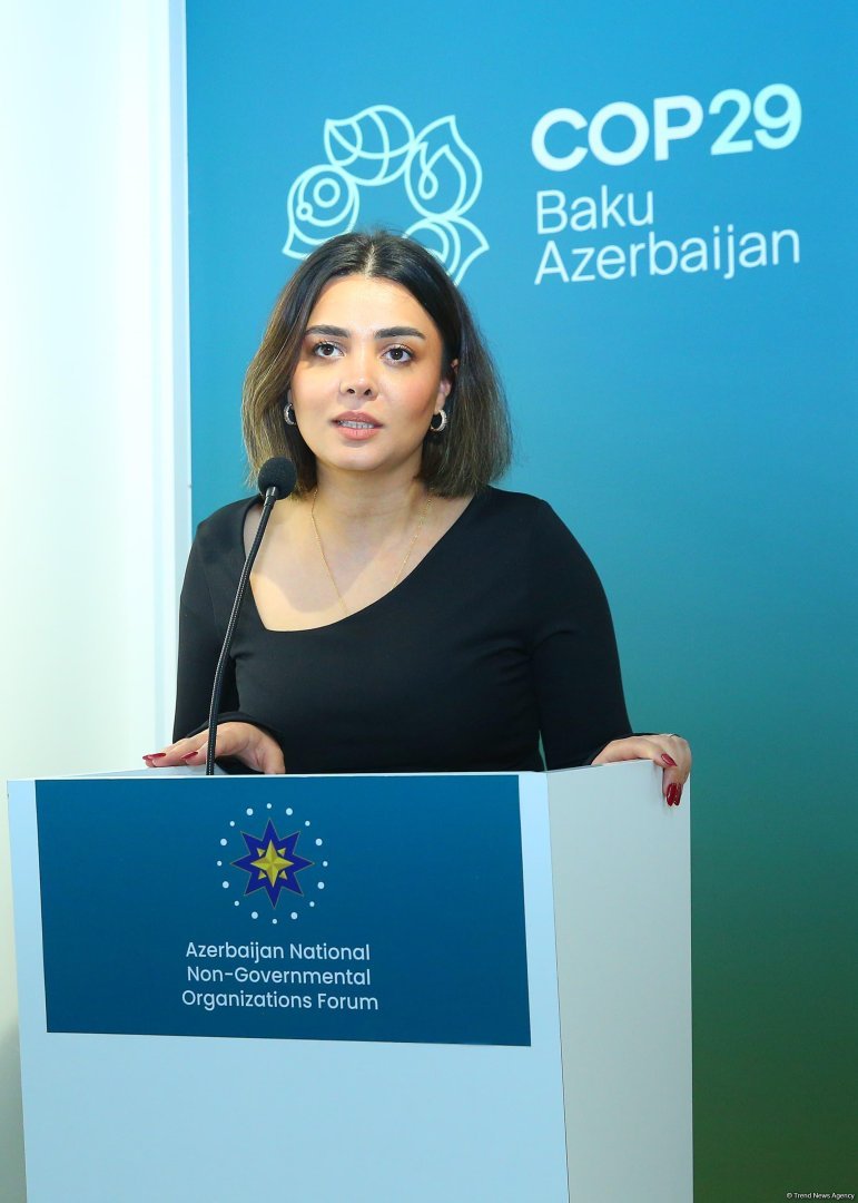 "Eco Hub” Ekoloji Təşəbbüslərə Dəstək İctimai Birliyi COP29-da yan tədbir təşkil edib (FOTO)