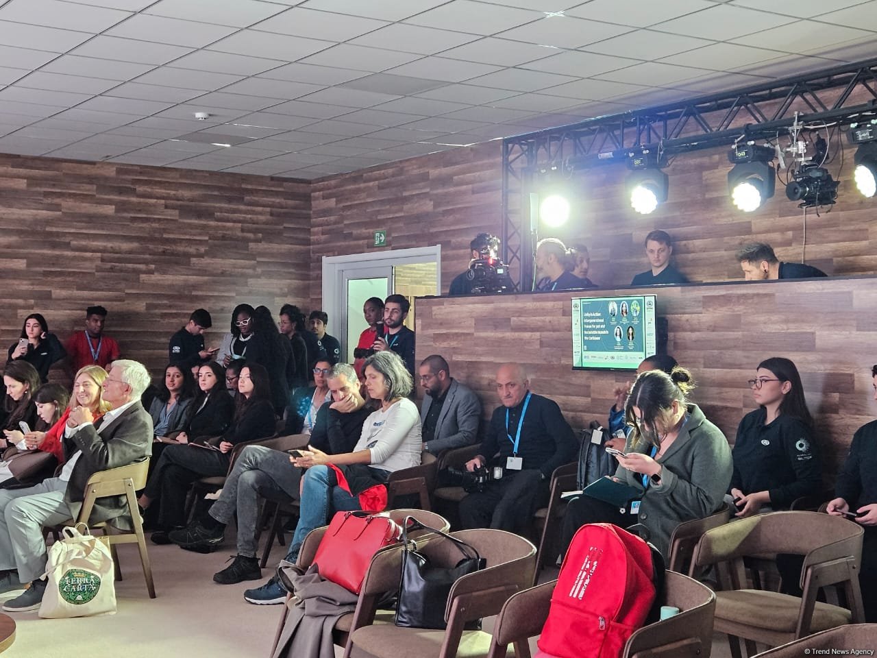"Fəaliyyətdə birlik: Karib bölgəsinin  ədalətli və dayanıqlı adaları üçün müxtəlif nəsillərin səsləri" mövzusunda panel müzakirə keçirilib (FOTO)