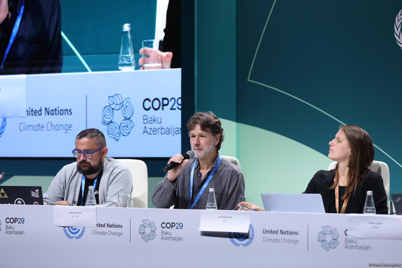 Bakıda CO29 çərçivəsində mətbuat konfransı keçirilib (FOTO)