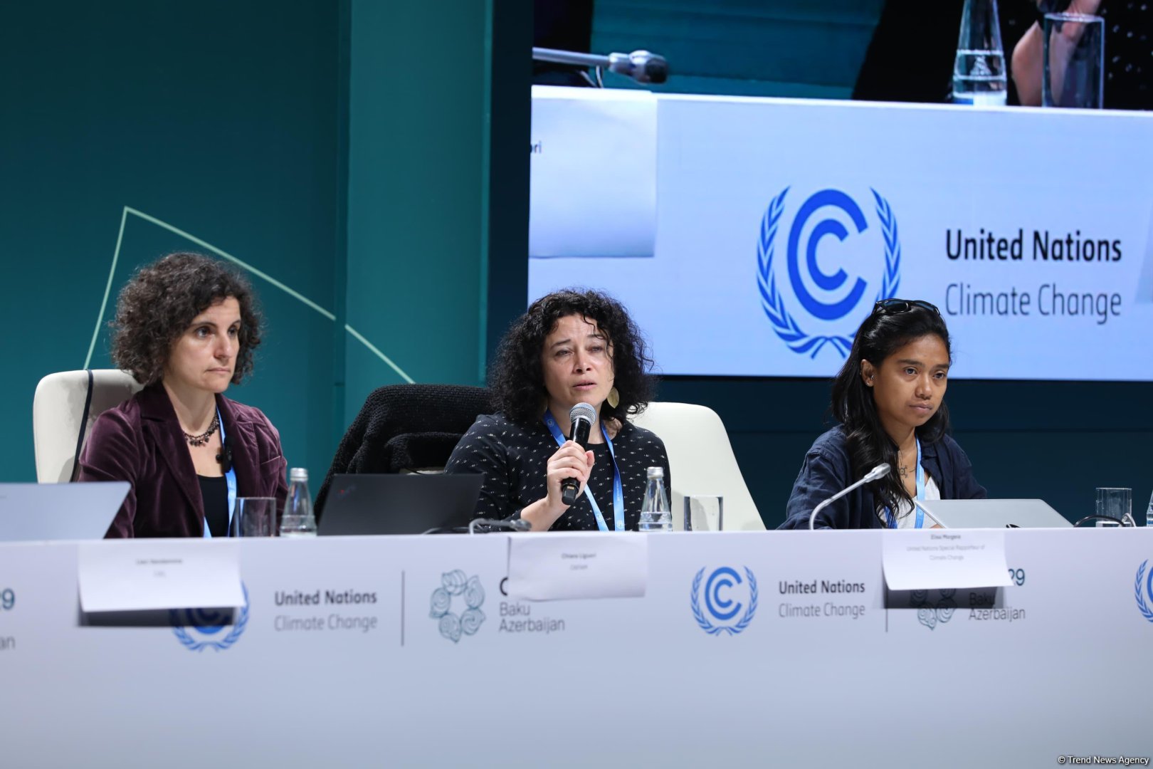 Bakıda CO29 çərçivəsində mətbuat konfransı keçirilib (FOTO)