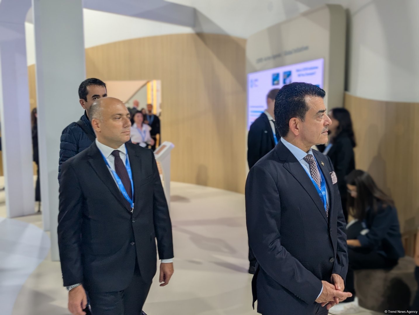 İSESCO-nun baş direktoru COP29-da Azərbaycan pavilyonu ilə tanış olub (FOTO)