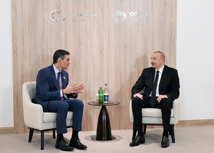 Prezident İlham Əliyev İspaniya Krallığı Hökumətinin Sədri ilə görüşüb (YENİLƏNİB) (FOTO/VİDEO)