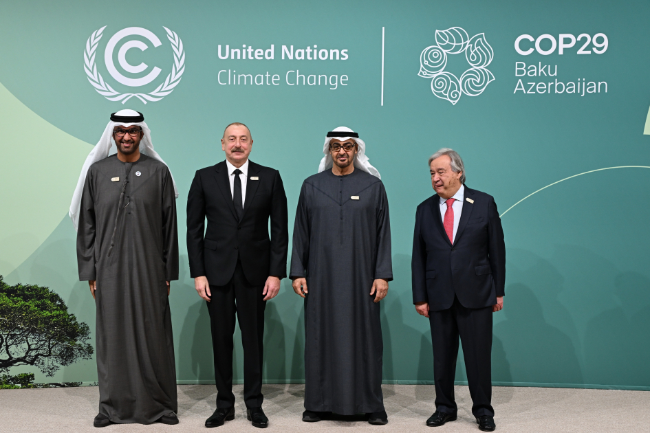 Bakıda COP29-un Liderlər Sammitinin açılış mərasimi keçirilib, Prezident İlham Əliyev çıxış edib (FOTO/VİDEO) (YENİLƏNİB-6)