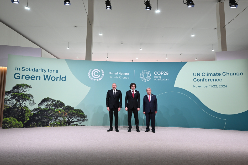Bakıda COP29-un Liderlər Sammitinin açılış mərasimi keçirilib, Prezident İlham Əliyev çıxış edib (FOTO/VİDEO) (YENİLƏNİB-6)