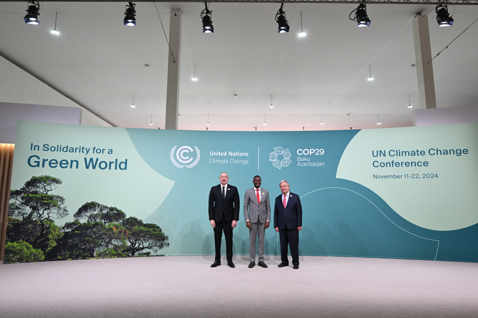 Bakıda COP29-un Liderlər Sammitinin açılış mərasimi keçirilib, Prezident İlham Əliyev çıxış edib (FOTO/VİDEO) (YENİLƏNİB-6)