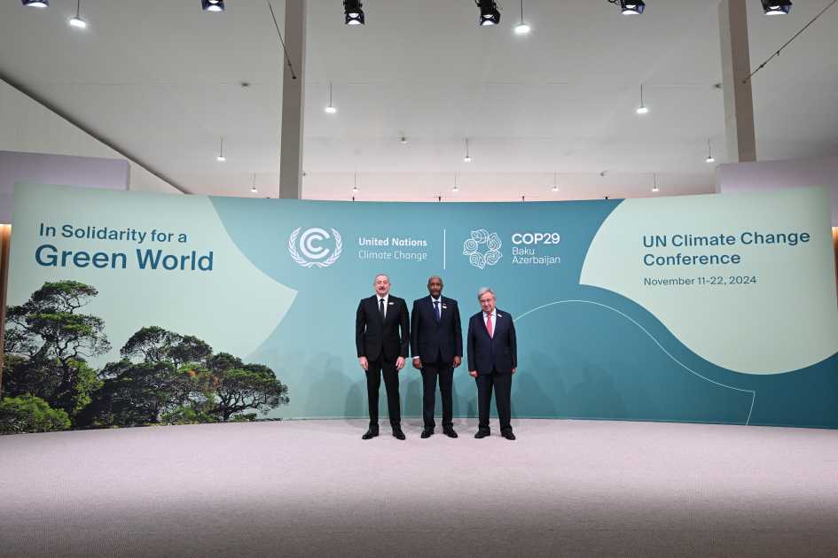 Bakıda COP29-un Liderlər Sammitinin açılış mərasimi keçirilib, Prezident İlham Əliyev çıxış edib (FOTO/VİDEO) (YENİLƏNİB-6)