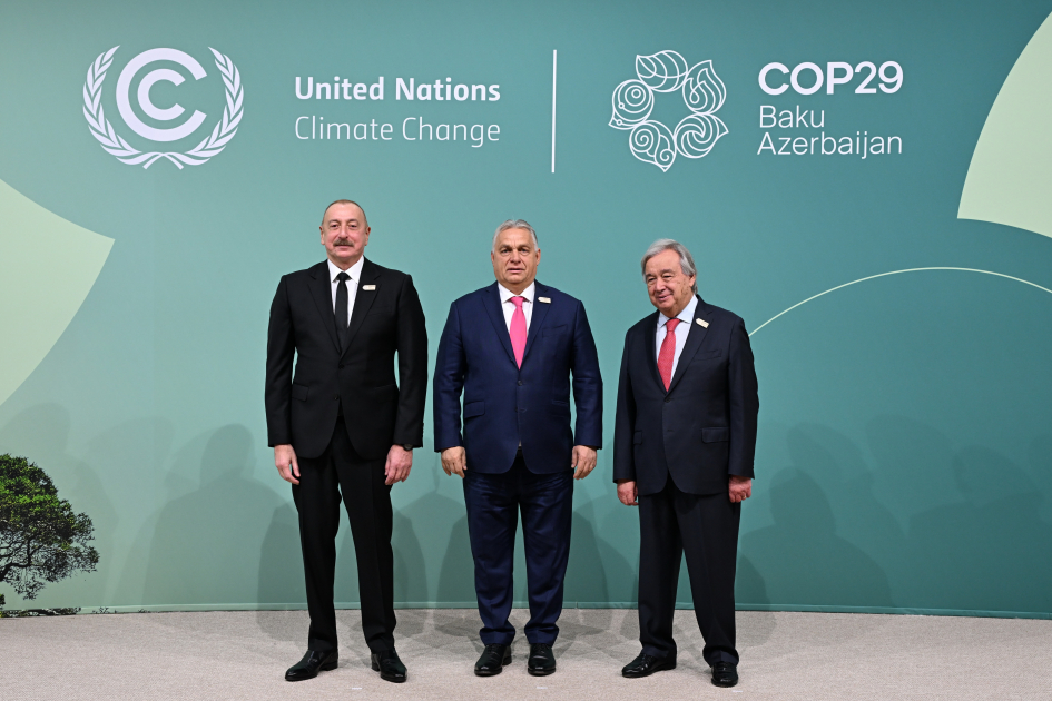 Bakıda COP29-un Liderlər Sammitinin açılış mərasimi keçirilib, Prezident İlham Əliyev çıxış edib (FOTO/VİDEO) (YENİLƏNİB-6)