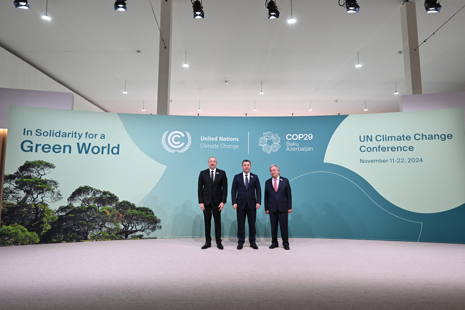 Bakıda COP29-un Liderlər Sammitinin açılış mərasimi keçirilib, Prezident İlham Əliyev çıxış edib (FOTO/VİDEO) (YENİLƏNİB-6)