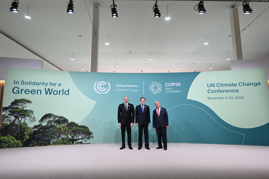 Bakıda COP29-un Liderlər Sammitinin açılış mərasimi keçirilib, Prezident İlham Əliyev çıxış edib (FOTO/VİDEO) (YENİLƏNİB-6)