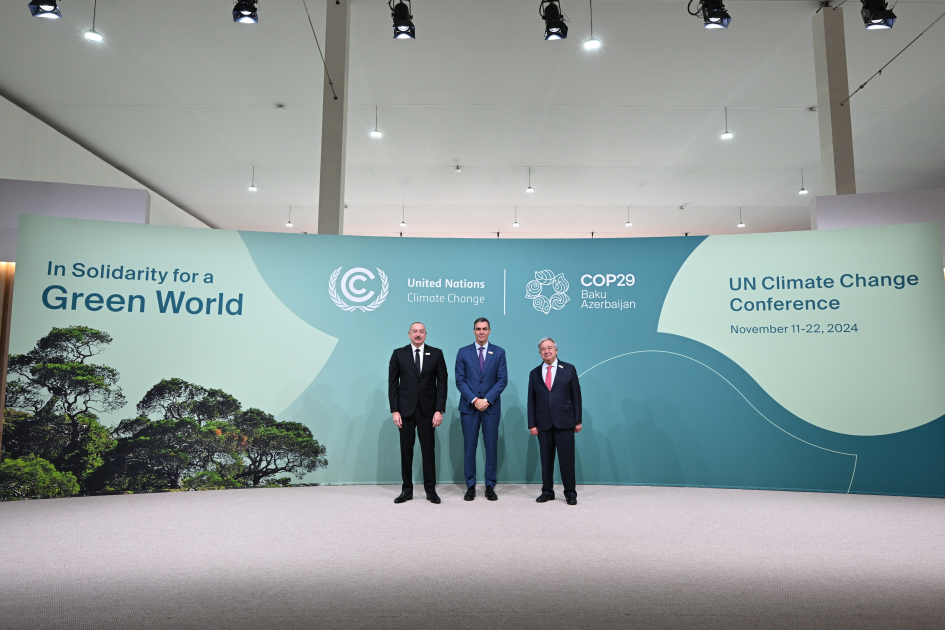 Bakıda COP29-un Liderlər Sammitinin açılış mərasimi keçirilib, Prezident İlham Əliyev çıxış edib (FOTO/VİDEO) (YENİLƏNİB-6)