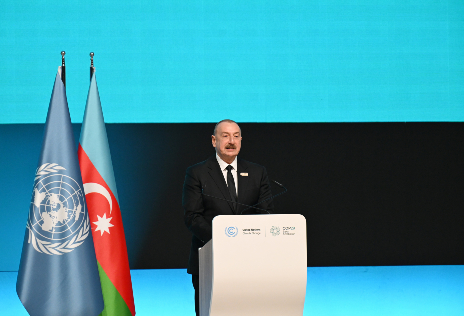 Bakıda COP29-un Liderlər Sammitinin açılış mərasimi keçirilib, Prezident İlham Əliyev çıxış edib (FOTO/VİDEO) (YENİLƏNİB-6)