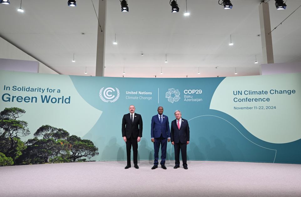 Bakıda COP29-un Liderlər Sammitinin açılış mərasimi keçirilib, Prezident İlham Əliyev çıxış edib (FOTO/VİDEO) (YENİLƏNİB-6)
