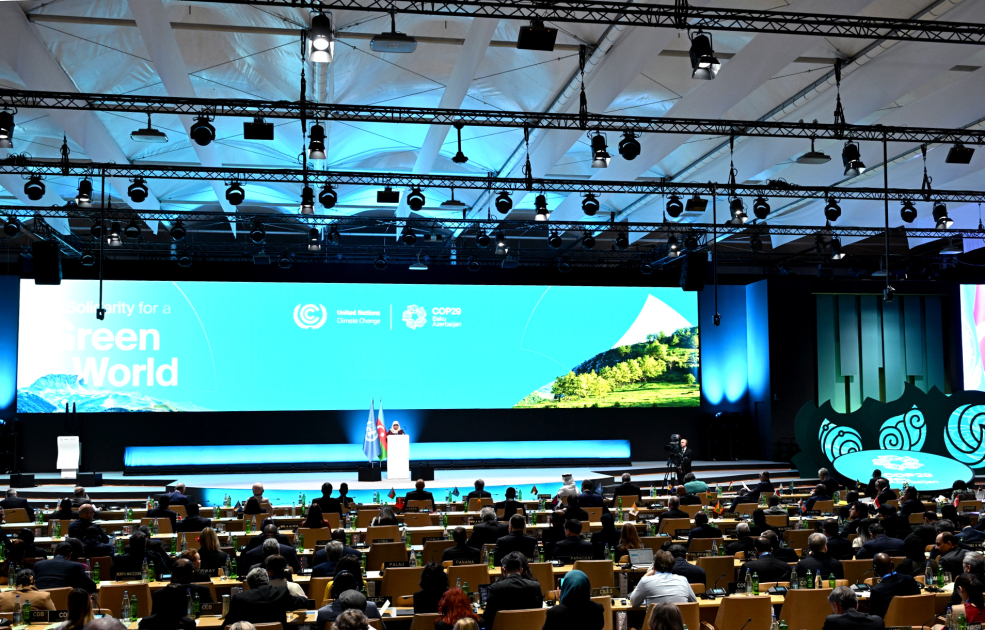 Bakıda COP29-un Liderlər Sammitinin açılış mərasimi keçirilib, Prezident İlham Əliyev çıxış edib (FOTO/VİDEO) (YENİLƏNİB-6)