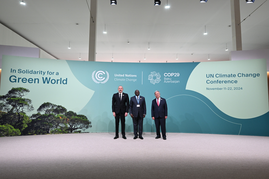Bakıda COP29-un Liderlər Sammitinin açılış mərasimi keçirilib, Prezident İlham Əliyev çıxış edib (FOTO/VİDEO) (YENİLƏNİB-6)