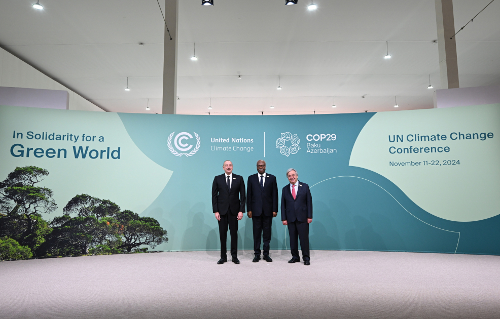 Bakıda COP29-un Liderlər Sammitinin açılış mərasimi keçirilib, Prezident İlham Əliyev çıxış edib (FOTO/VİDEO) (YENİLƏNİB-6)