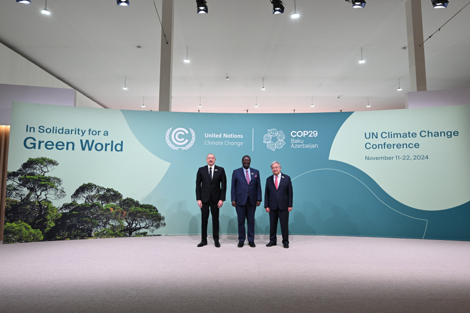 Bakıda COP29-un Liderlər Sammitinin açılış mərasimi keçirilib, Prezident İlham Əliyev çıxış edib (FOTO/VİDEO) (YENİLƏNİB-6)