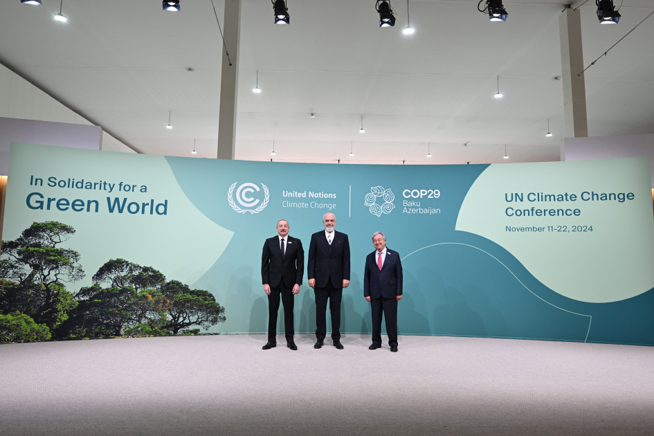 Bakıda COP29-un Liderlər Sammitinin açılış mərasimi keçirilib, Prezident İlham Əliyev çıxış edib (FOTO/VİDEO) (YENİLƏNİB-6)
