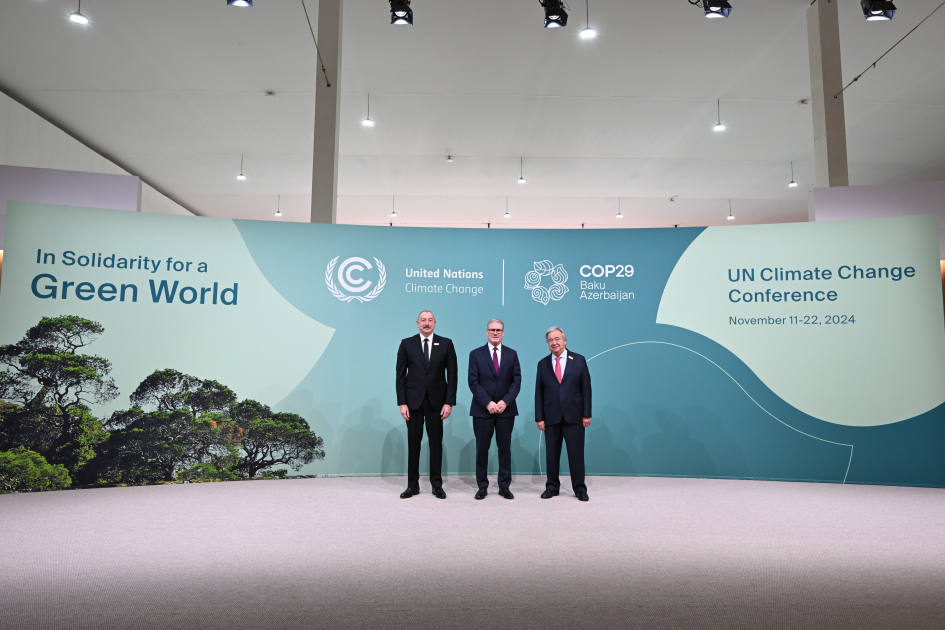 Bakıda COP29-un Liderlər Sammitinin açılış mərasimi keçirilib, Prezident İlham Əliyev çıxış edib (FOTO/VİDEO) (YENİLƏNİB-6)