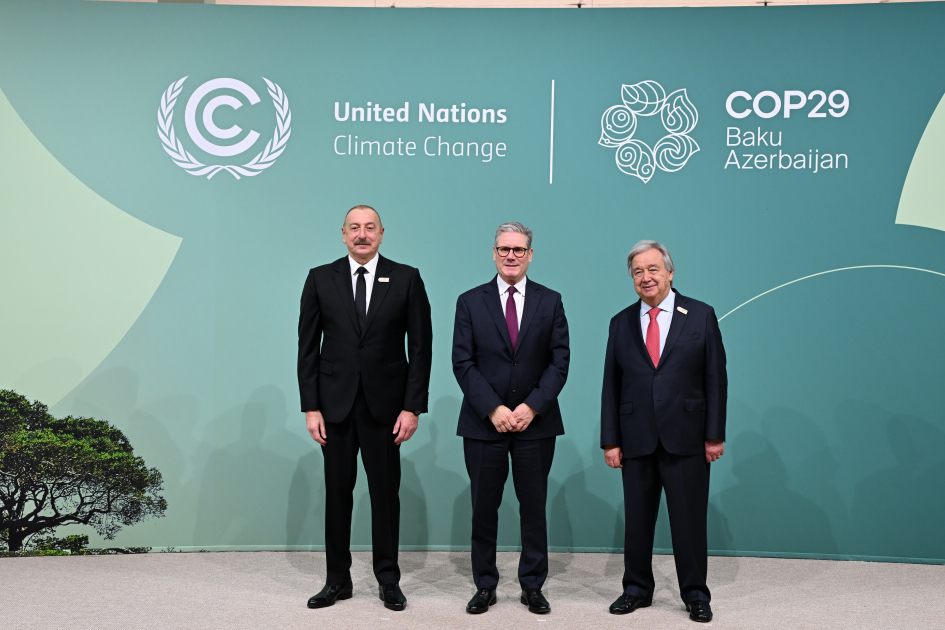 Bakıda COP29-un Liderlər Sammitinin açılış mərasimi keçirilib, Prezident İlham Əliyev çıxış edib (FOTO/VİDEO) (YENİLƏNİB-6)