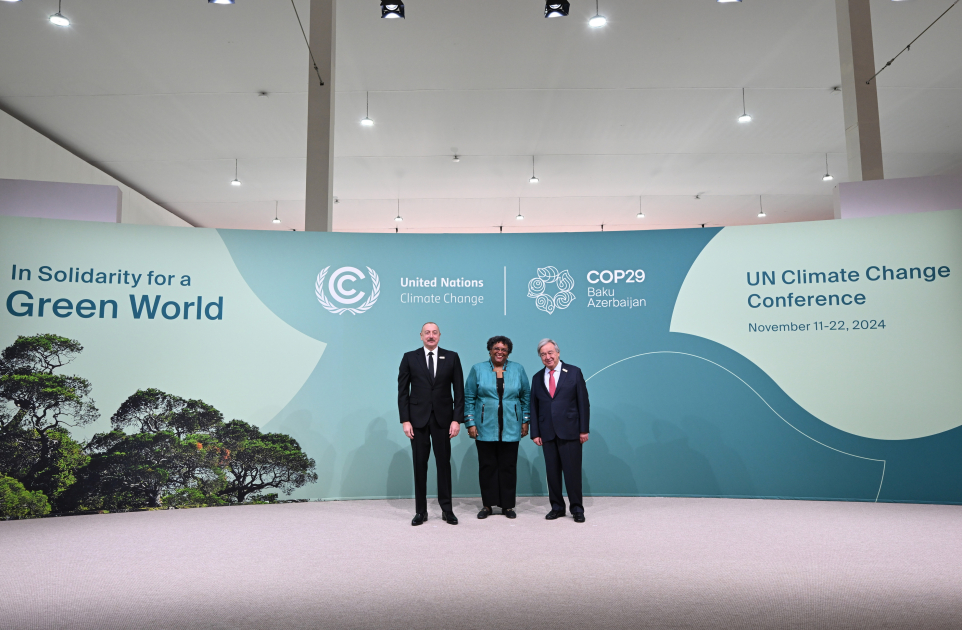 Bakıda COP29-un Liderlər Sammitinin açılış mərasimi keçirilib, Prezident İlham Əliyev çıxış edib (FOTO/VİDEO) (YENİLƏNİB-6)