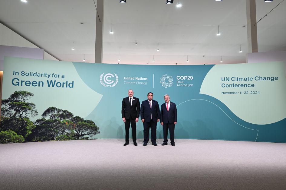 Bakıda COP29-un Liderlər Sammitinin açılış mərasimi keçirilib, Prezident İlham Əliyev çıxış edib (FOTO/VİDEO) (YENİLƏNİB-6)