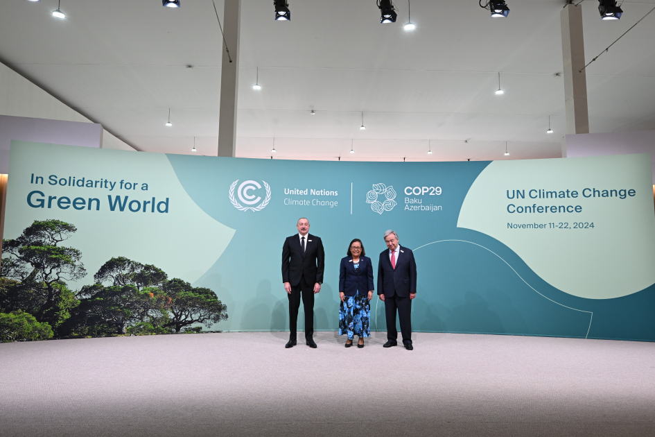 Bakıda COP29-un Liderlər Sammitinin açılış mərasimi keçirilib, Prezident İlham Əliyev çıxış edib (FOTO/VİDEO) (YENİLƏNİB-6)