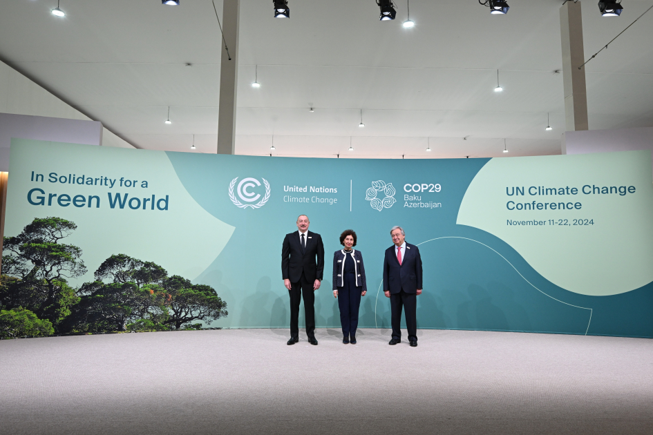 Bakıda COP29-un Liderlər Sammitinin açılış mərasimi keçirilib, Prezident İlham Əliyev çıxış edib (FOTO/VİDEO) (YENİLƏNİB-6)
