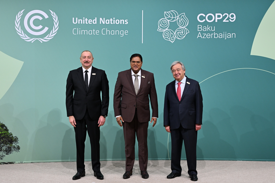 Bakıda COP29-un Liderlər Sammitinin açılış mərasimi keçirilib, Prezident İlham Əliyev çıxış edib (FOTO/VİDEO) (YENİLƏNİB-6)