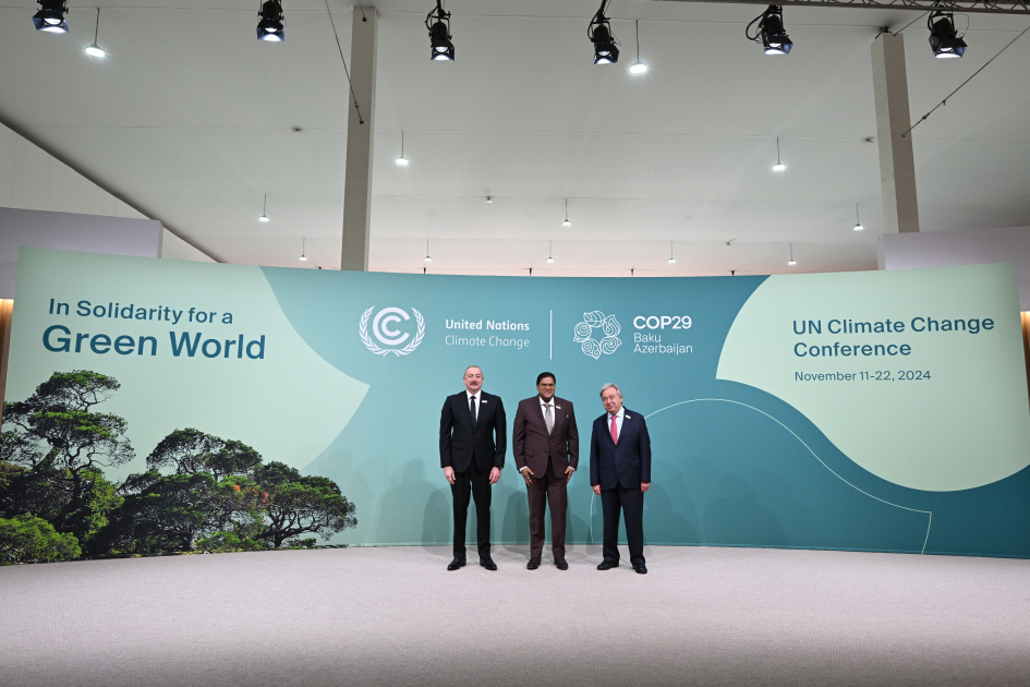 Bakıda COP29-un Liderlər Sammitinin açılış mərasimi keçirilib, Prezident İlham Əliyev çıxış edib (FOTO/VİDEO) (YENİLƏNİB-6)