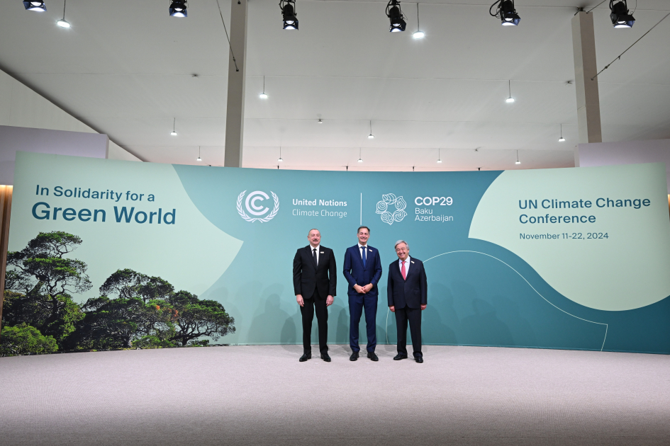 Bakıda COP29-un Liderlər Sammitinin açılış mərasimi keçirilib, Prezident İlham Əliyev çıxış edib (FOTO/VİDEO) (YENİLƏNİB-6)