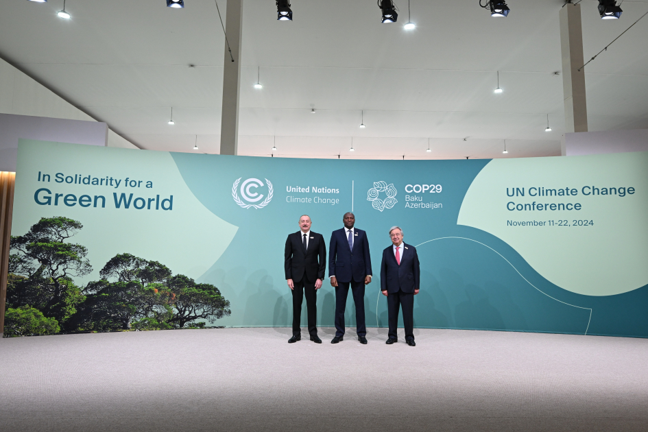 Bakıda COP29-un Liderlər Sammitinin açılış mərasimi keçirilib, Prezident İlham Əliyev çıxış edib (FOTO/VİDEO) (YENİLƏNİB-6)