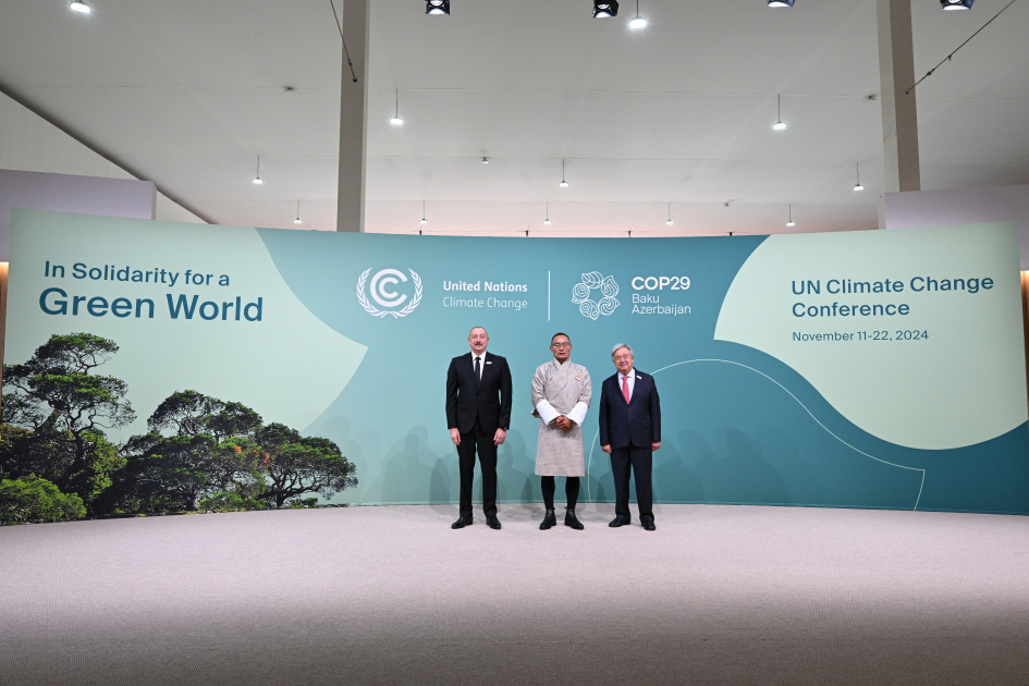 Bakıda COP29-un Liderlər Sammitinin açılış mərasimi keçirilib, Prezident İlham Əliyev çıxış edib (FOTO/VİDEO) (YENİLƏNİB-6)