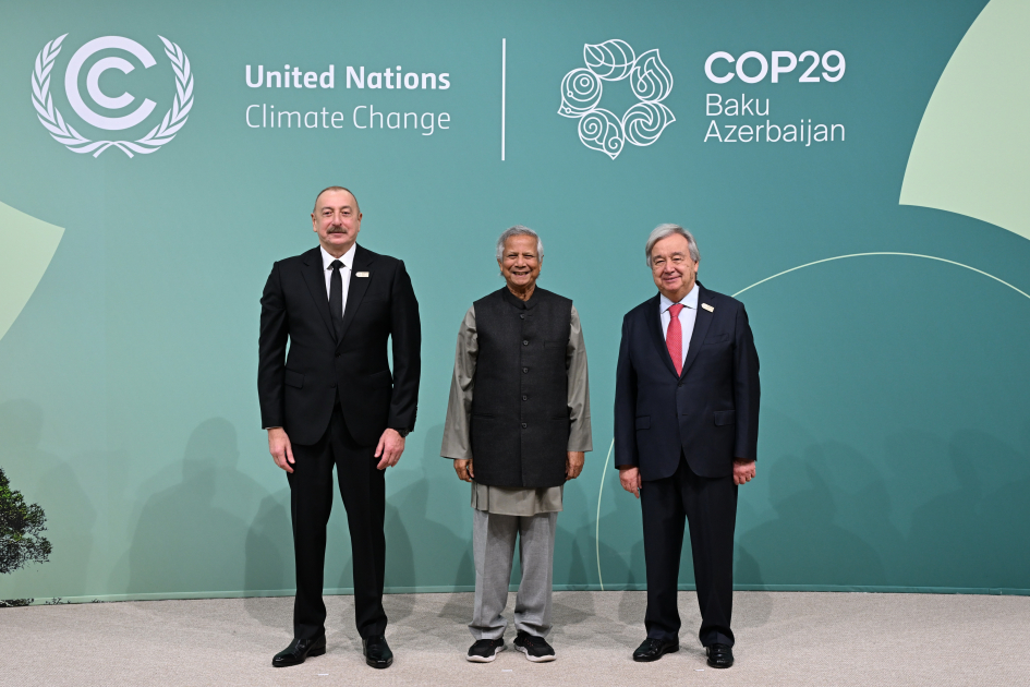 Bakıda COP29-un Liderlər Sammitinin açılış mərasimi keçirilib, Prezident İlham Əliyev çıxış edib (FOTO/VİDEO) (YENİLƏNİB-6)