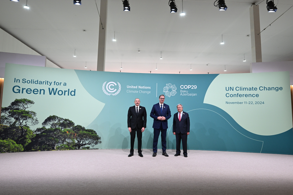 Bakıda COP29-un Liderlər Sammitinin açılış mərasimi keçirilib, Prezident İlham Əliyev çıxış edib (FOTO/VİDEO) (YENİLƏNİB-6)