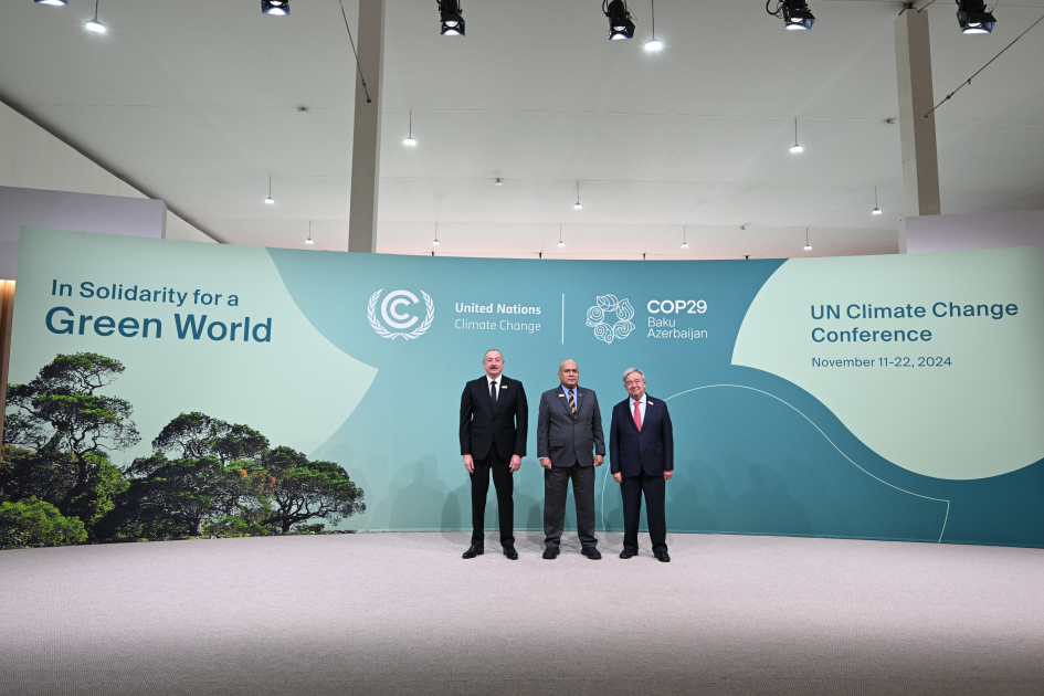 Bakıda COP29-un Liderlər Sammitinin açılış mərasimi keçirilib, Prezident İlham Əliyev çıxış edib (FOTO/VİDEO) (YENİLƏNİB-6)