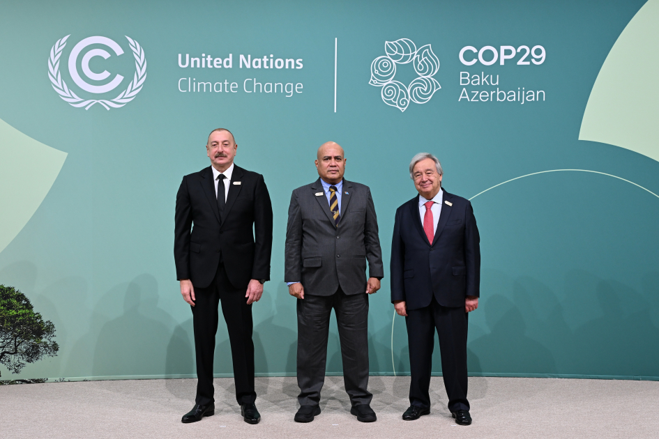 Bakıda COP29-un Liderlər Sammitinin açılış mərasimi keçirilib, Prezident İlham Əliyev çıxış edib (FOTO/VİDEO) (YENİLƏNİB-6)