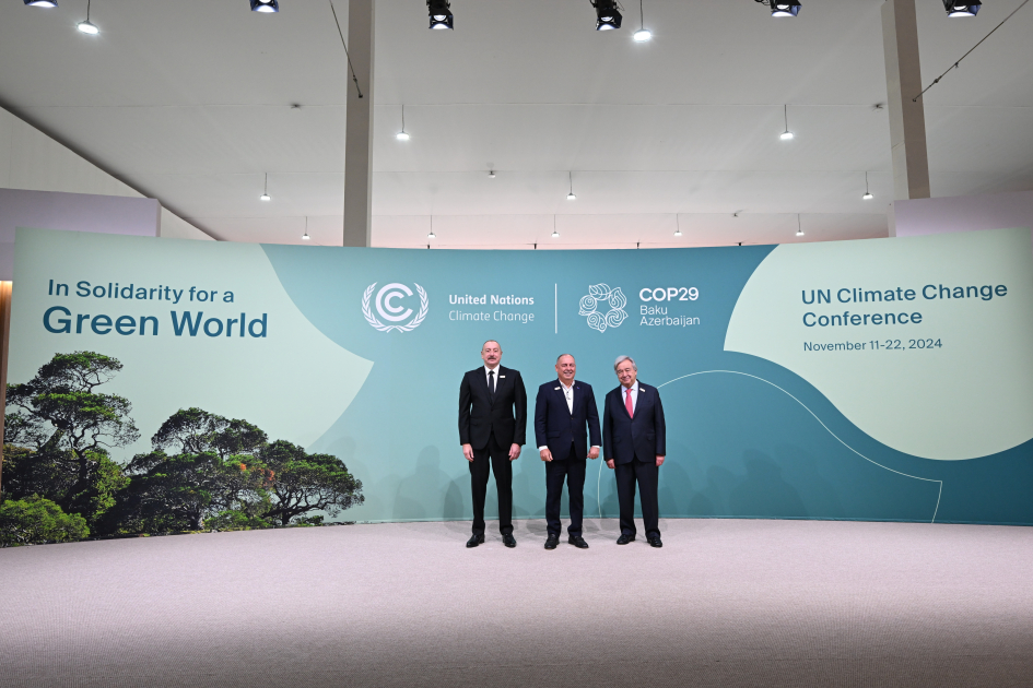 Bakıda COP29-un Liderlər Sammitinin açılış mərasimi keçirilib, Prezident İlham Əliyev çıxış edib (FOTO/VİDEO) (YENİLƏNİB-6)