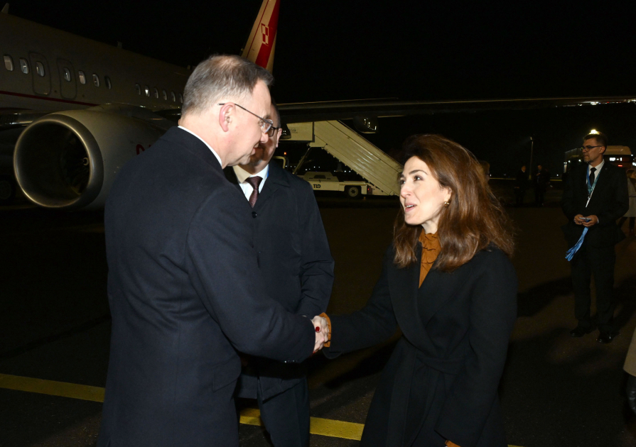 Polşa Prezidentinin Azərbaycana səfəri başlayıb (FOTO)