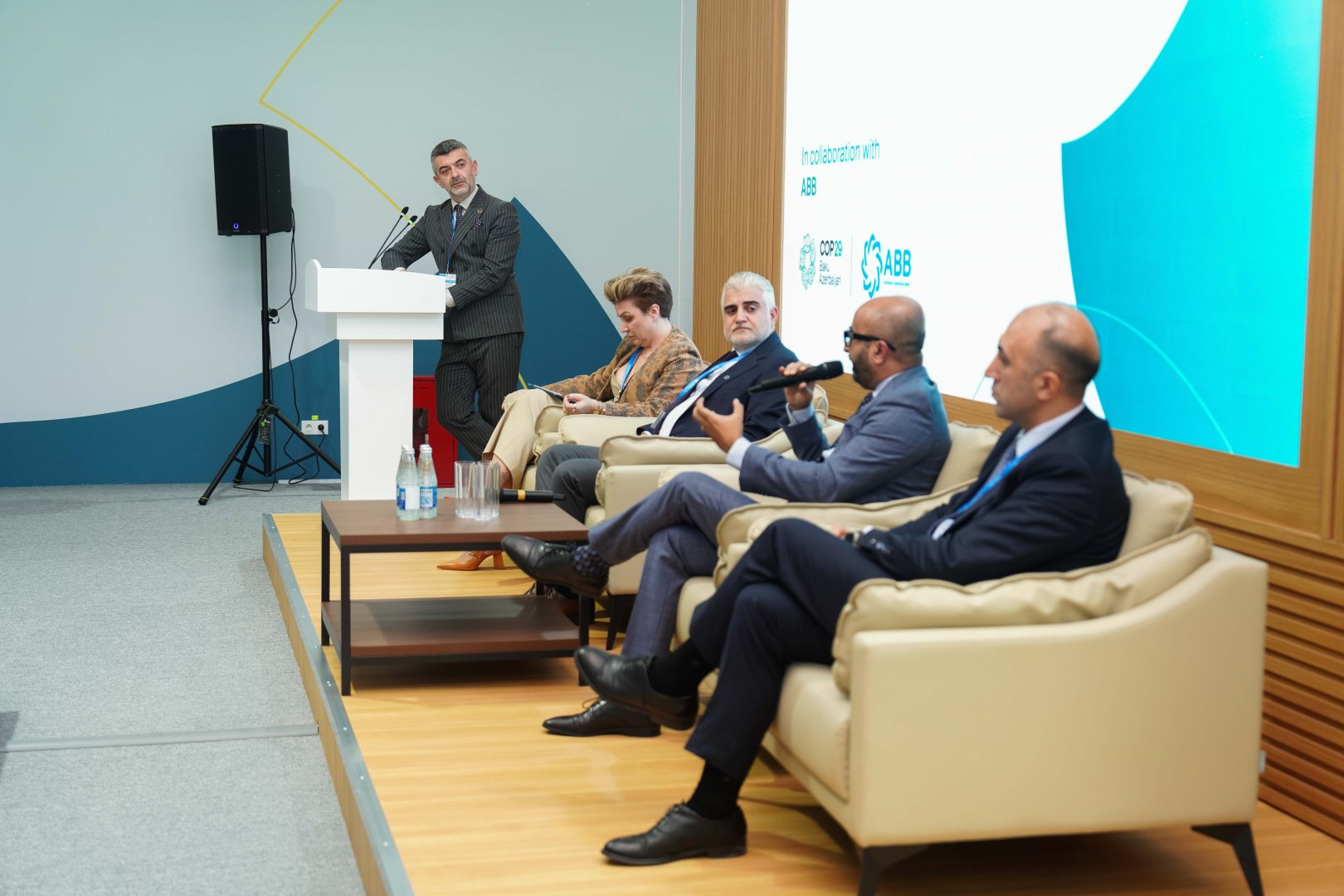COP29-un Yaşıl Zonasında korporativ dayanıqlılıq mövzusunda panel sessiyası baş tutub (FOTO)