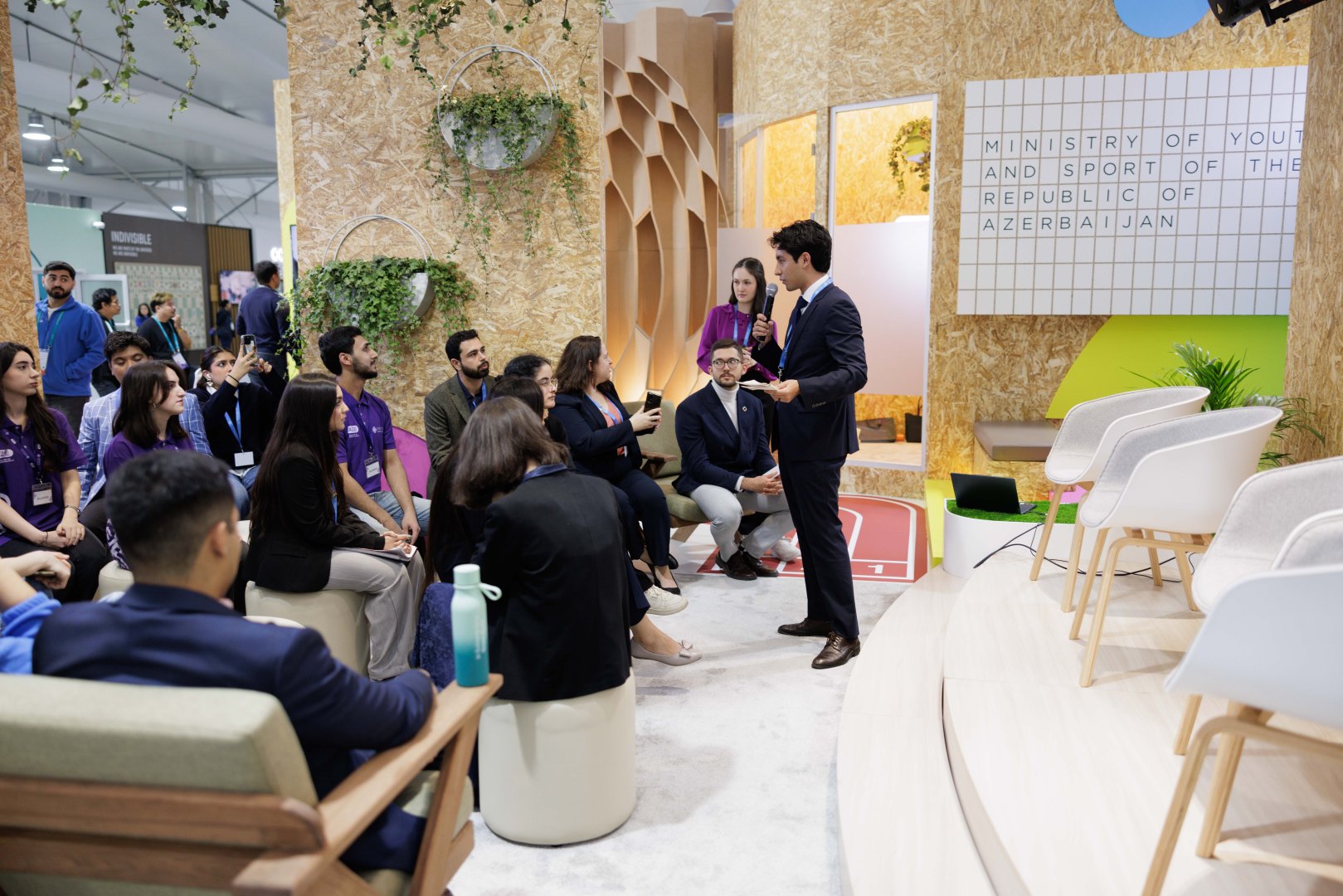 COP29-un Yaşıl Zonasında korporativ dayanıqlılıq mövzusunda panel sessiyası baş tutub (FOTO)