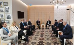Prezident İlham Əliyev Böyük Britaniyanın Baş naziri ilə görüşüb (FOTO/VİDEO) (YENİLƏNİB)