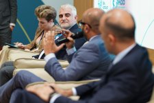 COP29-un Yaşıl Zonasında korporativ dayanıqlılıq mövzusunda panel sessiyası baş tutub (FOTO)