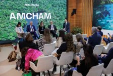 COP29-un Yaşıl Zonasında korporativ dayanıqlılıq mövzusunda panel sessiyası baş tutub (FOTO)