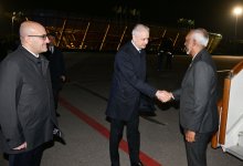 Maldiv Respublikasının Prezidenti Azərbaycana səfərə gəlib (FOTO)
