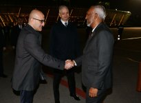 Maldiv Respublikasının Prezidenti Azərbaycana səfərə gəlib (FOTO)